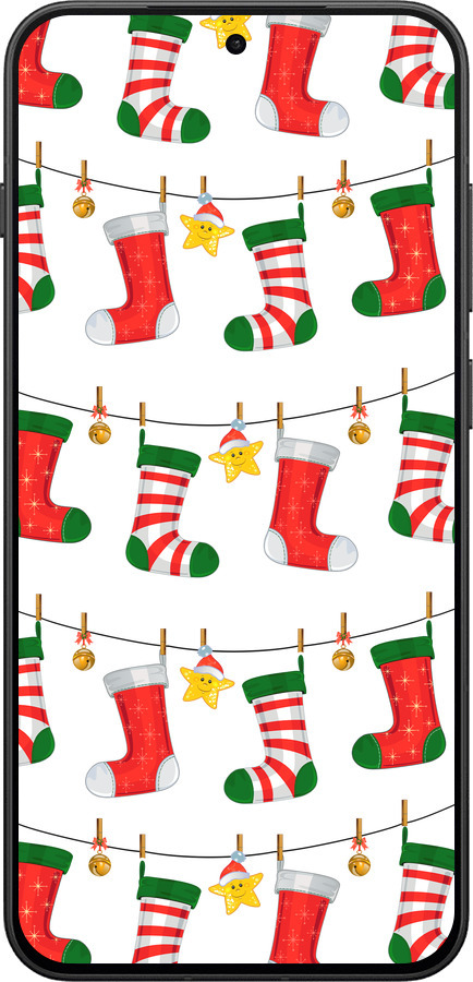 Силиконовый чехол Новогодний 9 для OnePlus 13T 5G / 13S 5G - 4622u-4026 изображение 