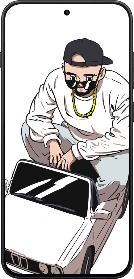 Силиконовый чехол Тачка для OnePlus 13T 5G / 13S 5G - 4663u-4026 изображение 