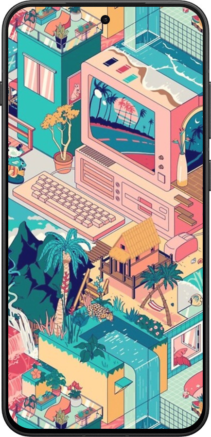 Силиконовый чехол № 5393 для OnePlus 13T 5G / 13S 5G - 5393u-4026 изображение 