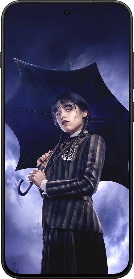 Силиконовый чехол Wednesday v2 для OnePlus 13T 5G / 13S 5G - 5516u-4026 изображение 