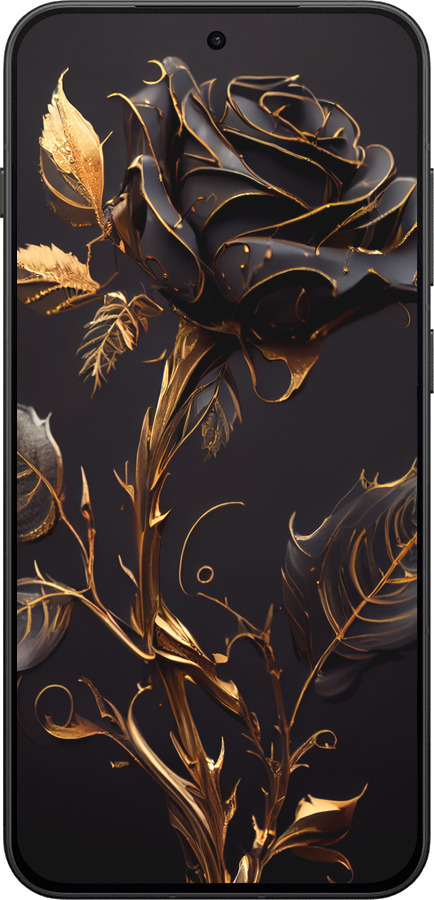 Силіконовий чехол Троянда 3 для OnePlus 13T 5G / 13S 5G - 5552u-4026 изображение 