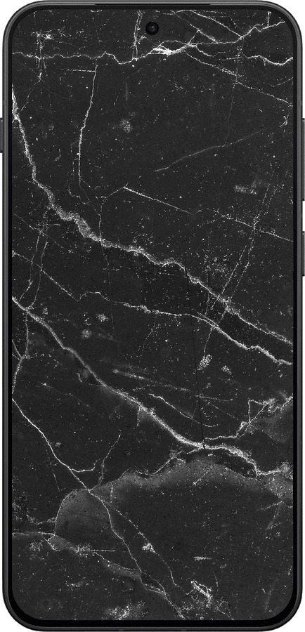 Силіконовий чехол Чорний мармур v2 для OnePlus 13T 5G / 13S 5G - 5568u-4026 изображение 