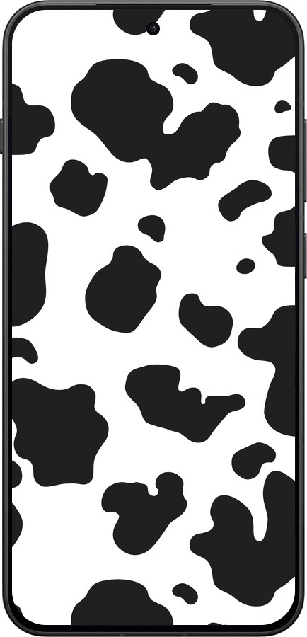 Силиконовый чехол Шкура коровы для OnePlus 13T 5G / 13S 5G - 5576u-4026 изображение 