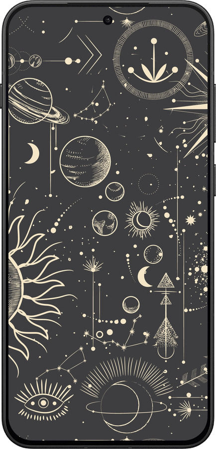 Силиконовый чехол Фаза луны для OnePlus 13T 5G / 13S 5G - 5605u-4026 изображение 