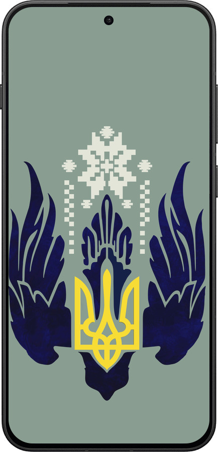 Силиконовый чехол Тризуб с крыльями для OnePlus 13T 5G / 13S 5G - 5640u-4026 изображение 