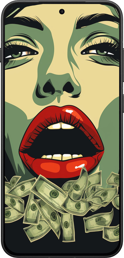 Силиконовый чехол Big money 2 для OnePlus 13T 5G / 13S 5G - 5668u-4026 изображение 