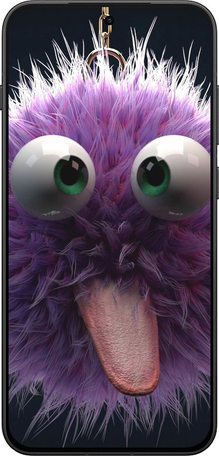 Силіконовий чехол Пухнастик для OnePlus 13T 5G / 13S 5G - 6017u-4026 изображение 