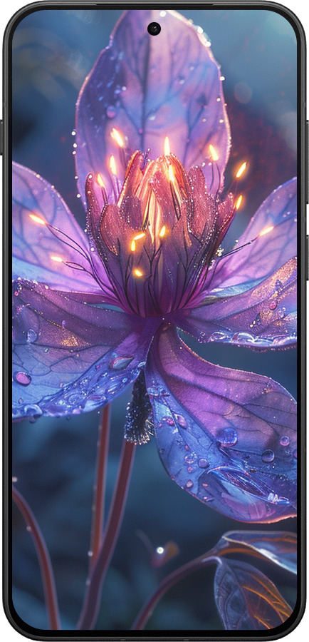 Силіконовий чехол Магічна квітка для OnePlus 13T 5G / 13S 5G - 6038u-4026 изображение 