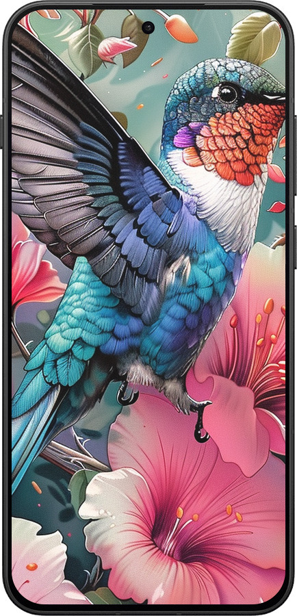 Силіконовий чехол Казкова колібрі для OnePlus 13T 5G / 13S 5G - 6051u-4026 изображение 