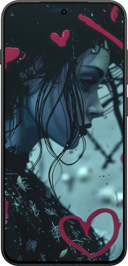 Силіконовий чехол XO Love v2 для OnePlus 13T 5G / 13S 5G - 6057u-4026 изображение 