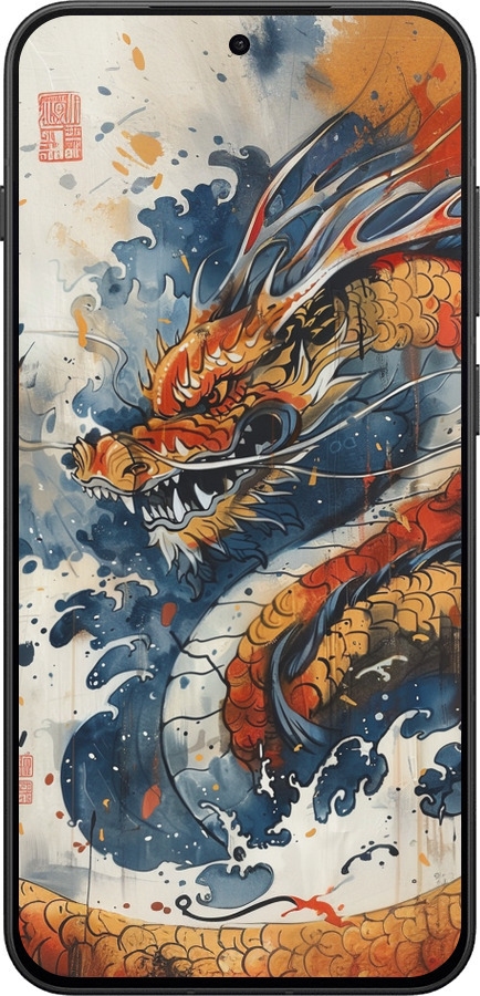 Силиконовый чехол Ярость дракона для OnePlus 13T 5G / 13S 5G - 6112u-4026 изображение 
