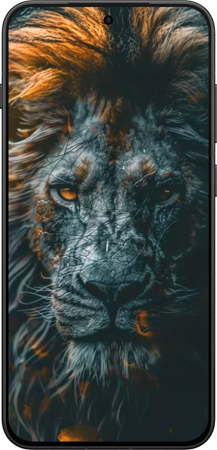 Силиконовый чехол Лев в сумерках для OnePlus 13T 5G / 13S 5G - 6154u-4026 изображение 