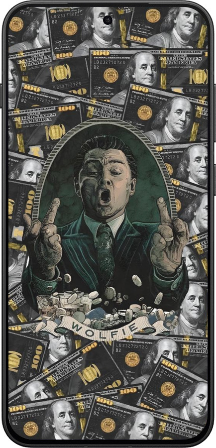 Силиконовый чехол Волк с валл стрит для OnePlus 13T 5G / 13S 5G - 6287u-4026 изображение 