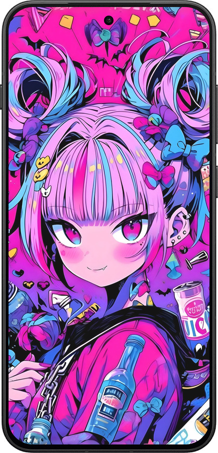 Силиконовый чехол Аниме милаха для OnePlus 13T 5G / 13S 5G - 6314u-4026 изображение 