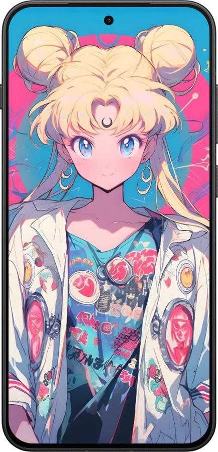 Силиконовый чехол Сейлор Мун 2 для OnePlus 13T 5G / 13S 5G - 6351u-4026 изображение 