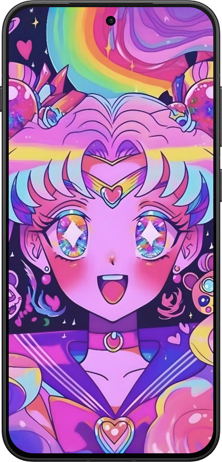 Силиконовый чехол Сейлор Мун 3 для OnePlus 13T 5G / 13S 5G - 6352u-4026 изображение 