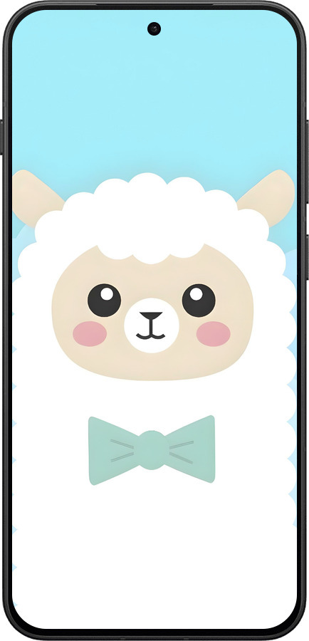 Силиконовый чехол Милый барашек для OnePlus 13T 5G / 13S 5G - 6355u-4026 изображение 