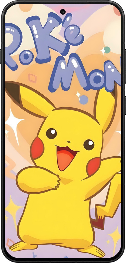 Силиконовый чехол Пикачу для OnePlus 13T 5G / 13S 5G - 6383u-4026 изображение 