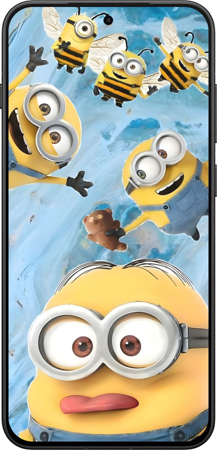 Силиконовый чехол Миньоны для OnePlus 13T 5G / 13S 5G - 6386u-4026 изображение 