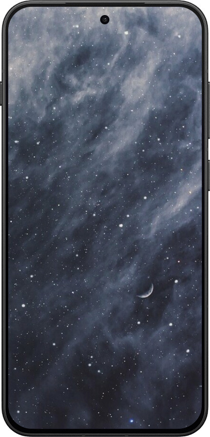 Силиконовый чехол Голубые облака, Голубая луна для OnePlus 13T 5G / 13S 5G - 6398u-4026 изображение 