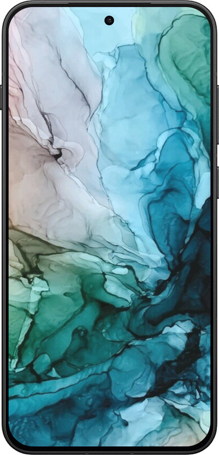 Силиконовый чехол С красочной абстрактной картиной Соленые берега для OnePlus 13T 5G / 13S 5G - 6405u-4026 изображение 