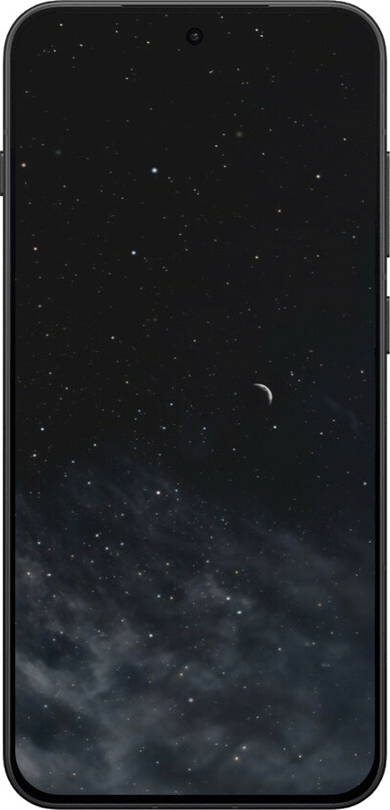 Силиконовый чехол Ночное небо для OnePlus 13T 5G / 13S 5G - 6451u-4026 изображение 