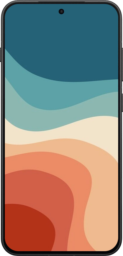 Силиконовый чехол В стиле ретро с волнами для OnePlus 13T 5G / 13S 5G - 6531u-4026 изображение 