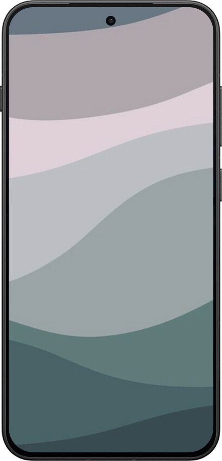 Силиконовый чехол С фиолетовым и бирюзовым ретро-стилем и волнами для OnePlus 13T 5G / 13S 5G - 6533u-4026 изображение 