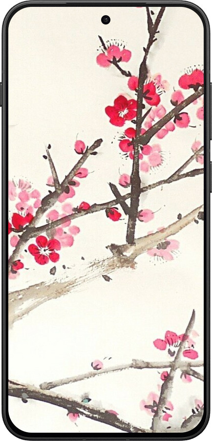 Силиконовый чехол Принт с изображением цветения сакуры для OnePlus 13T 5G / 13S 5G - 6545u-4026 изображение 
