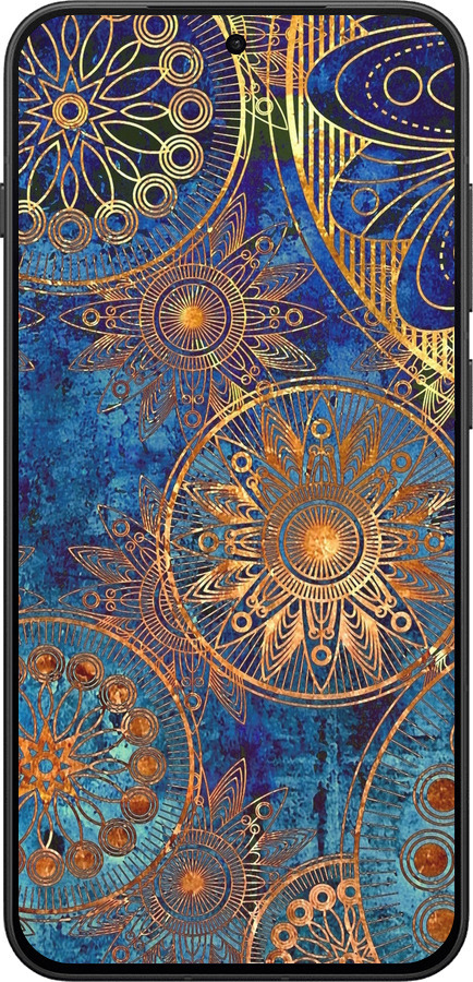 Силиконовый чехол Золотой узор для OnePlus 13T 5G / 13S 5G - 678u-4026 изображение 