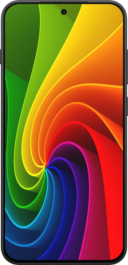 Силиконовый чехол Радужный вихрь для OnePlus 13T 5G / 13S 5G - 747u-4026 изображение 