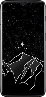 TPU чехол Минималистический горный пейзаж для OnePlus 6T - 6438b-1587 изображение 