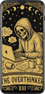 TPU чехол The Overthinker для OnePlus 6T - 6774b-1587 изображение 