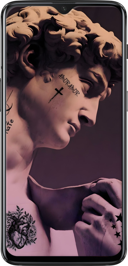 TPU чехол Давид для OnePlus 6T - 6302b-1587 изображение 