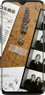 3D пластиковый матовый чехол Aesthetic Scrapbook Collage для OnePlus 6T - 6773m-1587 изображение 