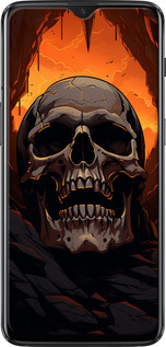 2D пластиковий чехол Черв пещері для OnePlus 6T - 5959t-1587 изображение 