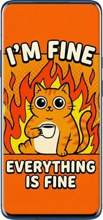 TPU чехол Funny Cat для OnePlus 7 Pro - 6786b-1696 изображение 