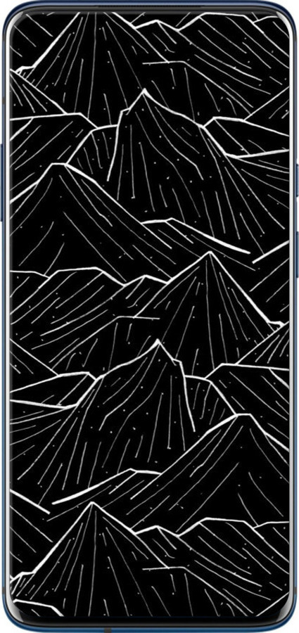 TPU чехол Із зображенням Темних гір для OnePlus 7 Pro - 6489b-1696 изображение 