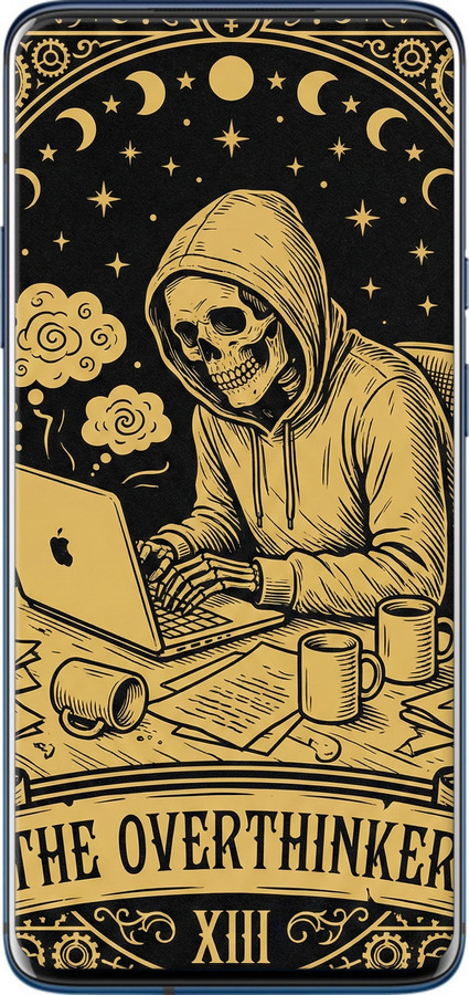 TPU чехол The Overthinker для OnePlus 7 Pro - 6774b-1696 изображение 