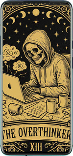 Силиконовый чехол The Overthinker для OnePlus 7T Pro - 6774u-1810 изображение 