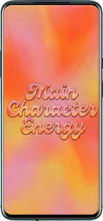 Силіконовий чехол Aura Gradient Main Character Energy Aesthetic Y2K для OnePlus 7T Pro - 6783u-1810 изображение 