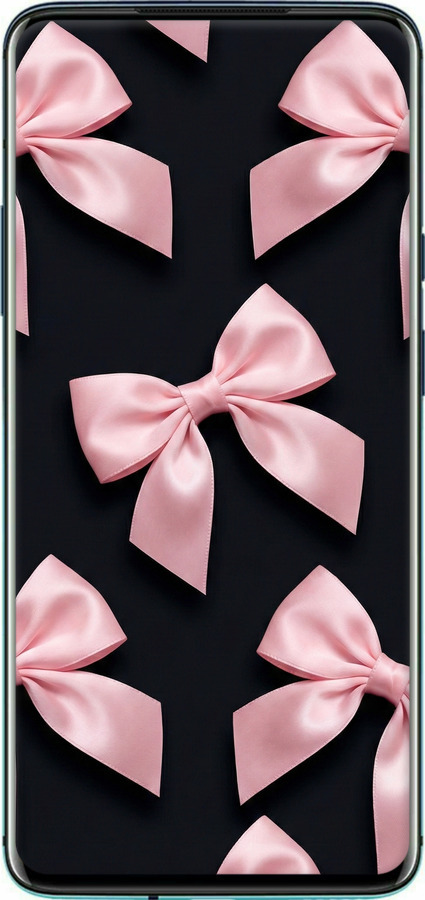 Силіконовий чехол Coquette Ribbons Dark Coquette для OnePlus 7T Pro - 6767u-1810 изображение 