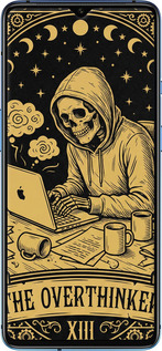 TPU чехол The Overthinker для OnePlus 7T - 6774b-1809 изображение 