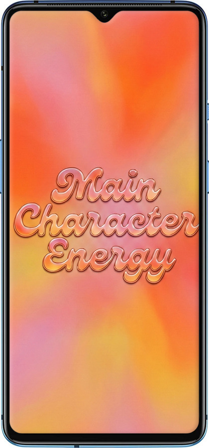 2D пластиковый чехол Aura Gradient Main Character Energy Aesthetic Y2K для OnePlus 7T - 6783t-1809 изображение 