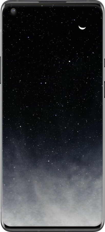 TPU чехол Сині хмари, Синій місяць для OnePlus 8 Pro - 6396b-1896 изображение 