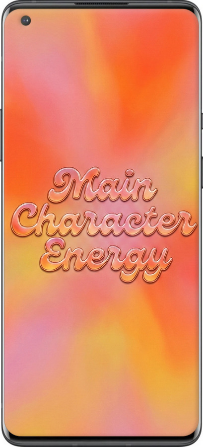 TPU чехол Aura Gradient Main Character Energy Aesthetic Y2K для OnePlus 8 Pro - 6783b-1896 изображение 