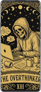 Силіконовий чехол The Overthinker для OnePlus 8 Pro - 6774u-1896 изображение 