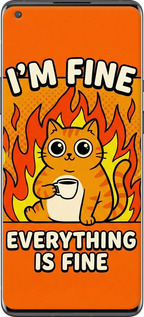 2D пластиковий чехол Funny Cat для OnePlus 8 Pro - 6786t-1896 изображение 