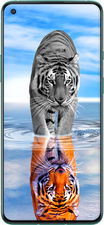 TPU чехол Тигр для OnePlus 8T - 6016b-2113 изображение 