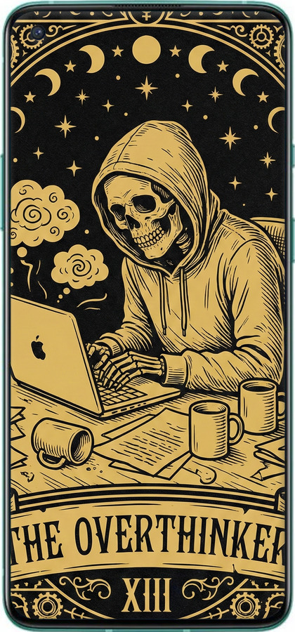 TPU чехол The Overthinker для OnePlus 8T - 6774b-2113 изображение 